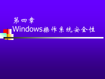 Windows系统安全性