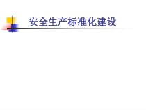安全生产标准化宣传(必看)