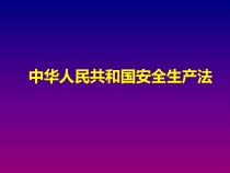 安全生产法(讲解)