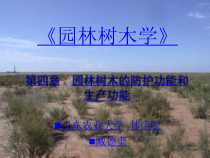 1-4_园林树木的防护功能和生产功能