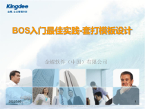 BOS开发工程师培训_套打模板设计