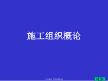 施工组织设计-单位工程-施工组织概论（ppt31页）