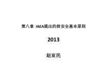 XXXX年注册核安全工程师-综合知识-第八章IAEA提出的核