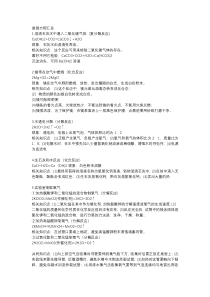 初中化学15个易错方程