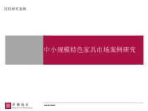 世联_中小规模特色家具市场案例研究_12P
