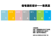 卧室、起居室、餐厅、书房的设计以及家具的尺寸