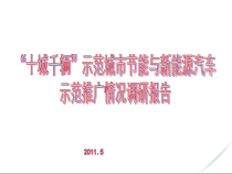 “十城千辆”_节能与新能源汽车_调研报告