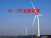 202开发新能源(沪粤版)