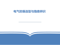 电气防爆选型与隐患辨识