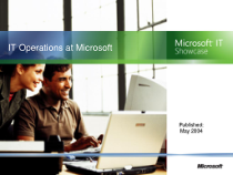 IT-Operations-At-Microsoft微软的IT运营要点课件