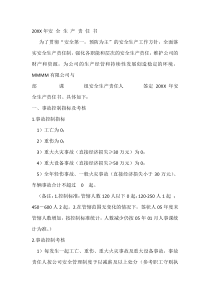 20XX年安 全 生 产 责 任 书