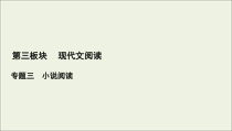 (新高考)高考语文一轮复习课件3.3.4《小说的语言与文体特征》(含详解)