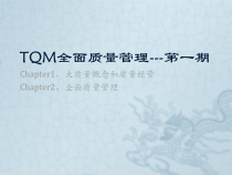 TQM全面质量管理教材(PPT 55页)