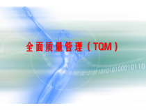 全面质量管理TQM培训教材(PPT 171页)