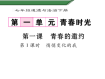 《青春的邀约》PPT课件6-七年级下册道德与法治部编人教版