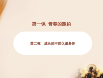 部编版道德与法治七年级下册1.1.2《成长的不仅仅是身体》PPT课件13