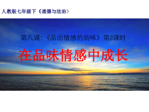 部编版道德与法治七年级下册2.5.2《在品味情感中成长》PPT课件3