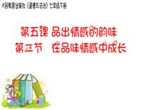 部编版道德与法治七年级下册2.5.2《在品味情感中成长》PPT课件16