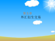 第5章外汇衍生交易
