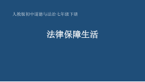 部编版道德与法治七年级下册4.9.2《法律保障生活》PPT课件18