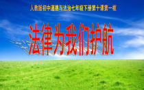 部编版道德与法治七年级下册4.10.1《法律为我们护航》PPT课件15
