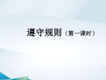 3.2《遵守规则》PPT课件3-八年级上册道德与法治-部编人教版