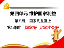 8.1《国家好 大家才会好》PPT课件15-八年级上册道德与法治-部编人教版