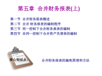 第五章合并财务报