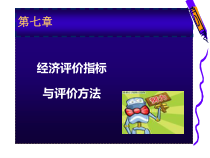 经济评价指标