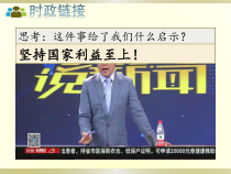 8.2《坚持国家利益至上》PPT课件11-八年级上册道德与法治-部编人教版
