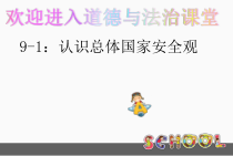 9.1《认识总体国家安全观》PPT课件13-八年级上册道德与法治-部编人教版