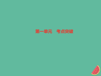 2018秋八年级道德与法治上册第一单元走进社会生活考点突破习题课件新人教版20181010458