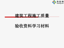 江苏资料员岗位培训教材(PPT)