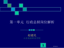 行政总厨岗位解析