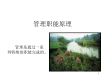管理职能原理(1)