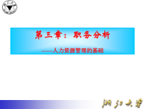职务分析之人力资源管理的基础知识概述