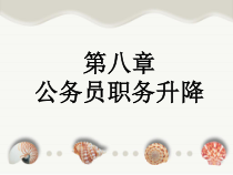 第8章公务员职务升降