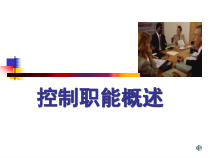 控制职能概述