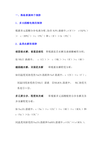 高中化学：电解质溶液中离子浓度大小的判断