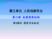 3.6.3《国家司法机关》PPT课件10-八年级下册道德与法治部编版