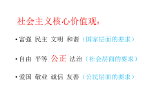 4.8.1《公平正义的价值》PPT课件9-八年级下册道德与法治部编版