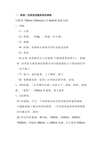 高中复习专题：化学常考20个实验