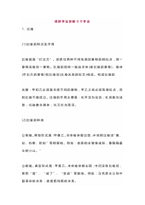 初中语文专题之修辞手法讲解8个手法