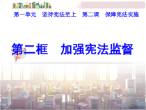 1.2.2《加强宪法监督》PPT课件11-八年级下册道德与法治部编版