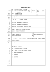 6地球曲率对测量工作的影响7测量工作的基本原则及工作程序