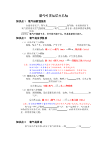 2氧气知识点总结