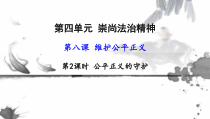 4.8.2《公平正义的守护》PPT课件6-八年级下册道德与法治部编版