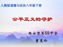 4.8.2《公平正义的守护》PPT课件10-八年级下册道德与法治部编版