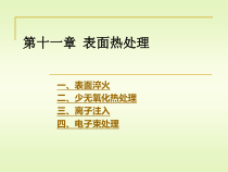 11材料科学与工程专业《金属热处理原理及工艺》课件-第十一章 表面