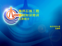 中海油内部海油工程基础知识培训-仪表部分